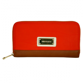 Henley Ladies Miranda Purse - Orange/Brown/Cream
